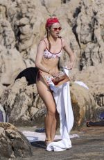 SUKI WATERHOUSE in Bikini at a Beach in Saint Jean Cap Ferat 07/31/2020