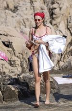 SUKI WATERHOUSE in Bikini at a Beach in Saint Jean Cap Ferat 07/31/2020