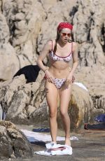 SUKI WATERHOUSE in Bikini at a Beach in Saint Jean Cap Ferat 07/31/2020