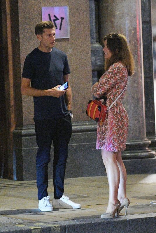SUSANNA REID and Steve Parish Out in London 08/20/2020