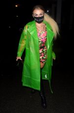 TALLIA STORM Arrives at hotels.com Drive in Cinema 08/19/2020