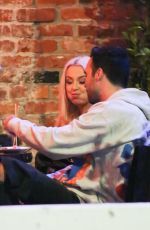 TANA MONGEAU and OLIVIA PONTON at Tao Restaurant in West Hollywood 08/25/2020