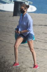 TERI HATCHER Out at a Beach in Malibu 08/06/2020