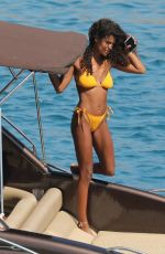 TINA KUNAKEY in Bikinis on Holiday in Greece 08/06/2020