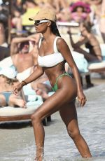 TINA KUNAKEY in Bikinis on Holiday in Greece 08/06/2020