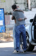 TINA LOUISE and Brian Austin Green at Sugar Taco in Los Angeles 07/29/2020