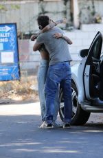 TINA LOUISE and Brian Austin Green at Sugar Taco in Los Angeles 07/29/2020