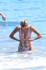 TINA LOUISE in Bikini at a Beach in Malibu 08/16/2020