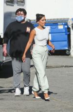 VANESSA HUDGENS Arrives on the Set of New Project in Los Angeles 08/11/2020