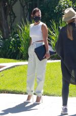 VANESSA HUDGENS Arrives on the Set of New Project in Los Angeles 08/11/2020