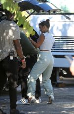 VANESSA HUDGENS Arrives on the Set of New Project in Los Angeles 08/11/2020