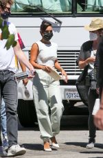 VANESSA HUDGENS Arrives on the Set of New Project in Los Angeles 08/11/2020