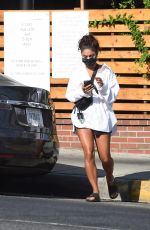 VANESSA HUDGENS Getting Take Out Dinner in Los Angeles 08/05/2020