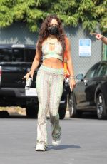 VANESSA HUDGENS Heading to a Gym in West Hollywood 08/21/2020