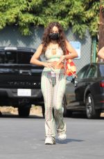VANESSA HUDGENS Heading to a Gym in West Hollywood 08/21/2020