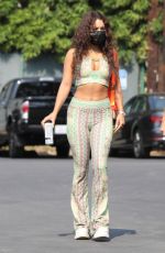 VANESSA HUDGENS Heading to a Gym in West Hollywood 08/21/2020