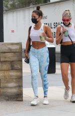 VANESSA HUDGENS in Tights Out and About in Los Angeles 08/15/2020