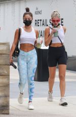 VANESSA HUDGENS in Tights Out and About in Los Angeles 08/15/2020
