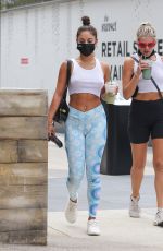 VANESSA HUDGENS in Tights Out and About in Los Angeles 08/15/2020
