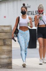 VANESSA HUDGENS in Tights Out and About in Los Angeles 08/15/2020