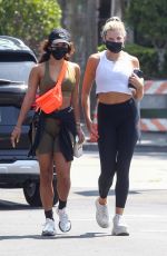 VANESSA HUDGENS Leaves a Gym in Los Angeles 08/24/2020