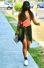 VANESSA HUDGENS Leaves a Gym in Los Angeles 08/24/2020