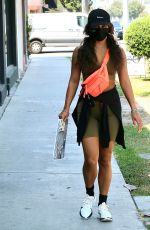 VANESSA HUDGENS Leaves a Gym in Los Angeles 08/24/2020