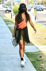 VANESSA HUDGENS Leaves a Gym in Los Angeles 08/24/2020