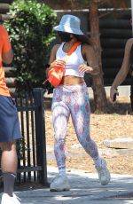 VANESSA HUDGENS Leaves a Gym in West Hollywood 08/18/2020