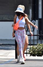 VANESSA HUDGENS Leaves a Gym in West Hollywood 08/18/2020