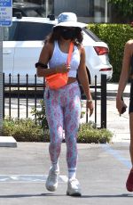 VANESSA HUDGENS Leaves a Gym in West Hollywood 08/18/2020