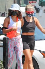 VANESSA HUDGENS Leaves a Gym in West Hollywood 08/18/2020