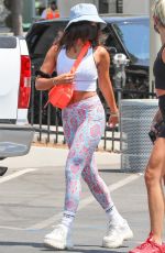 VANESSA HUDGENS Leaves a Gym in West Hollywood 08/18/2020