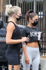 VANESSA HUDGENS Leaves Dogpound Gym in West Hollywood 08/04/2020