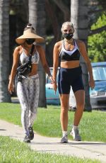 VANESSA HUDGENS Out Hikinig with a Friend in Los Angeles 08/10/2020