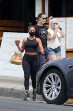 VANESSA HUDGENS Out Picking Up Breakfast in Los Feliz 08/18/2020