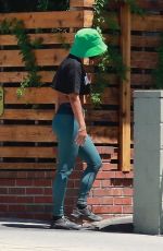 VANESSA HUDGENS Picking Up Food Out in Los Feliz 08/09/2020