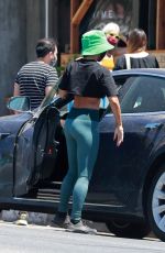 VANESSA HUDGENS Picking Up Food Out in Los Feliz 08/09/2020