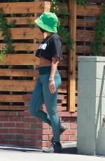 VANESSA HUDGENS Picking Up Food Out in Los Feliz 08/09/2020