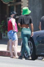 VANESSA HUDGENS Picking Up Food Out in Los Feliz 08/09/2020