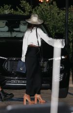 VANESSA HUDGENS Wearing a Mask at Nobu in Malibu 08/08/2020