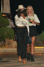 VANESSA HUDGENS Wearing a Mask at Nobu in Malibu 08/08/2020