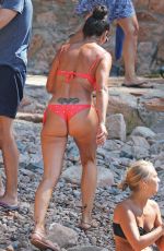 VERONICA HIDALGO in Bikini at a Beach in Costa Brava 08/19/2020