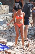 VERONICA HIDALGO in Bikini at a Beach in Costa Brava 08/19/2020