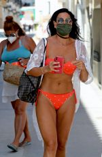 VERONICA HIDALGO in Bikini at a Beach in Costa Brava 08/19/2020