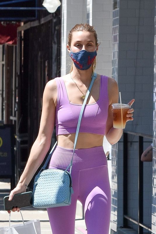 WHITNEY PORT in Tights Out in Los Angeles 08/28/2020