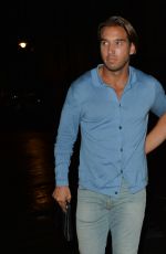 YAZMIN OUKHELLOU Arrives at Roka in London 08/17/2020