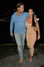 YAZMIN OUKHELLOU Arrives at Roka in London 08/17/2020