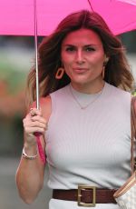 ZOE HARDMAN Arrives at Global Radio in London 08/14/2020