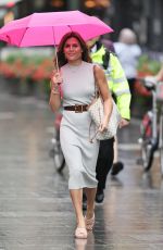 ZOE HARDMAN Arrives at Global Radio in London 08/14/2020
